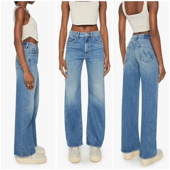 💕MOTHER SUPERIOR💕 The Lasso Sneak Jeans ~ Horsin' Around 33 NWT - Picture 3 of 17